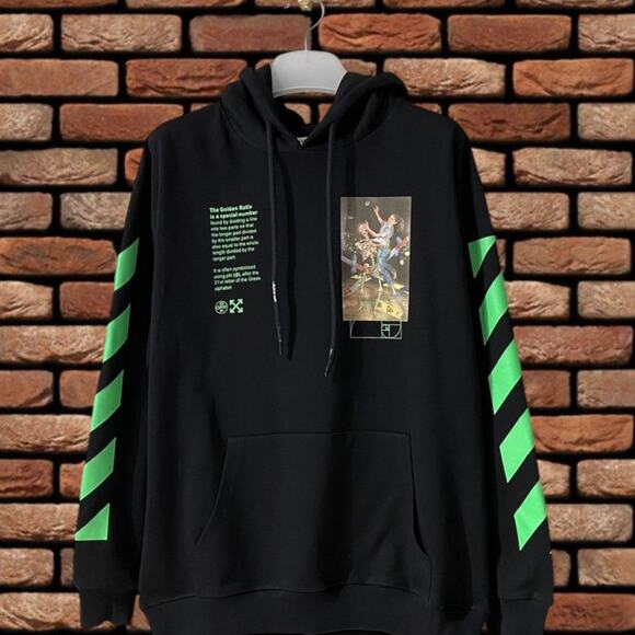 off-white black hoodie - Picture 1 of 5